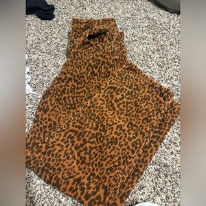 BDG urban outfitters cheetah corduroy jeans